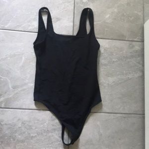 Abercrombie black body suit